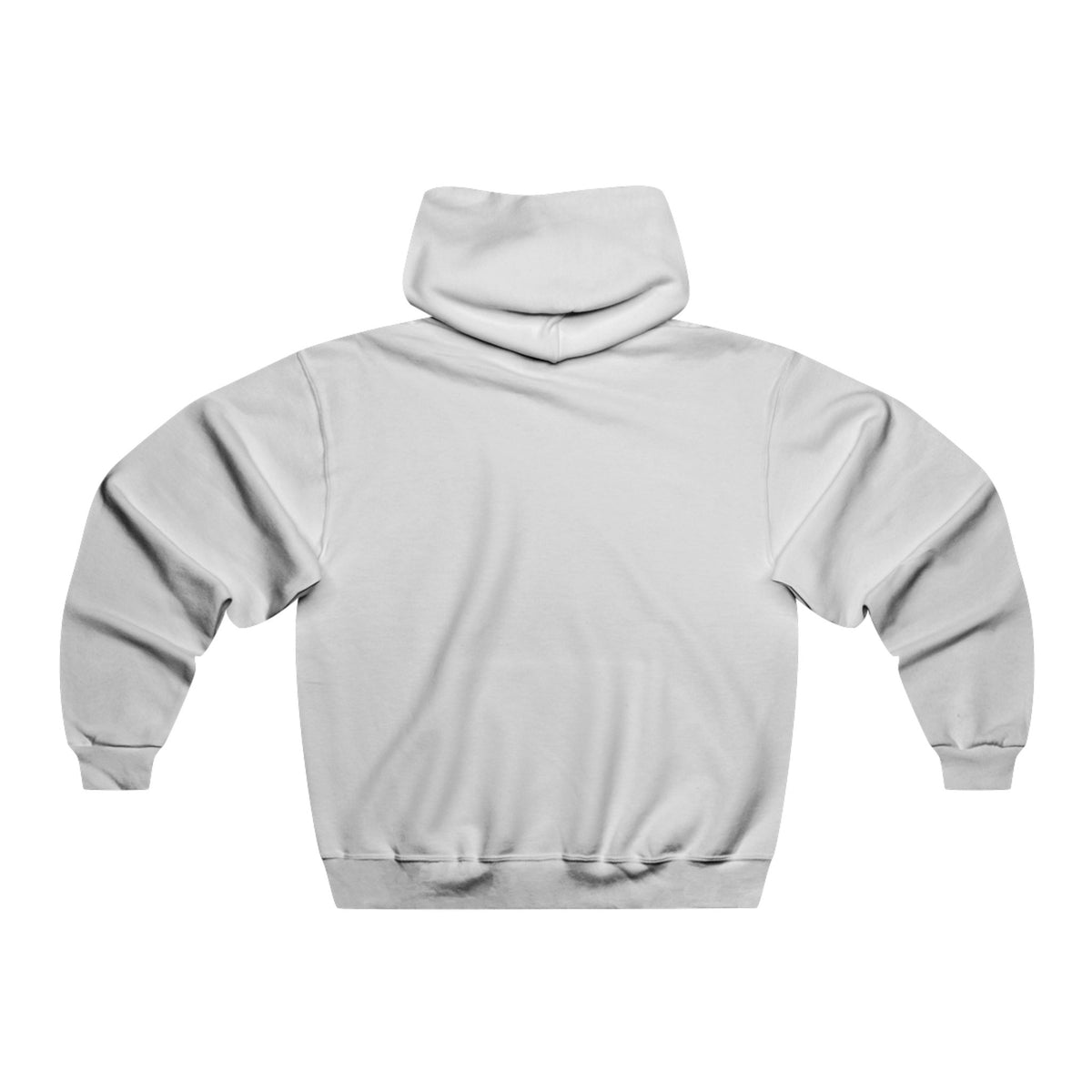 Grand Apex ON THA LINE White Y2K graphic hoodie Back View Plain