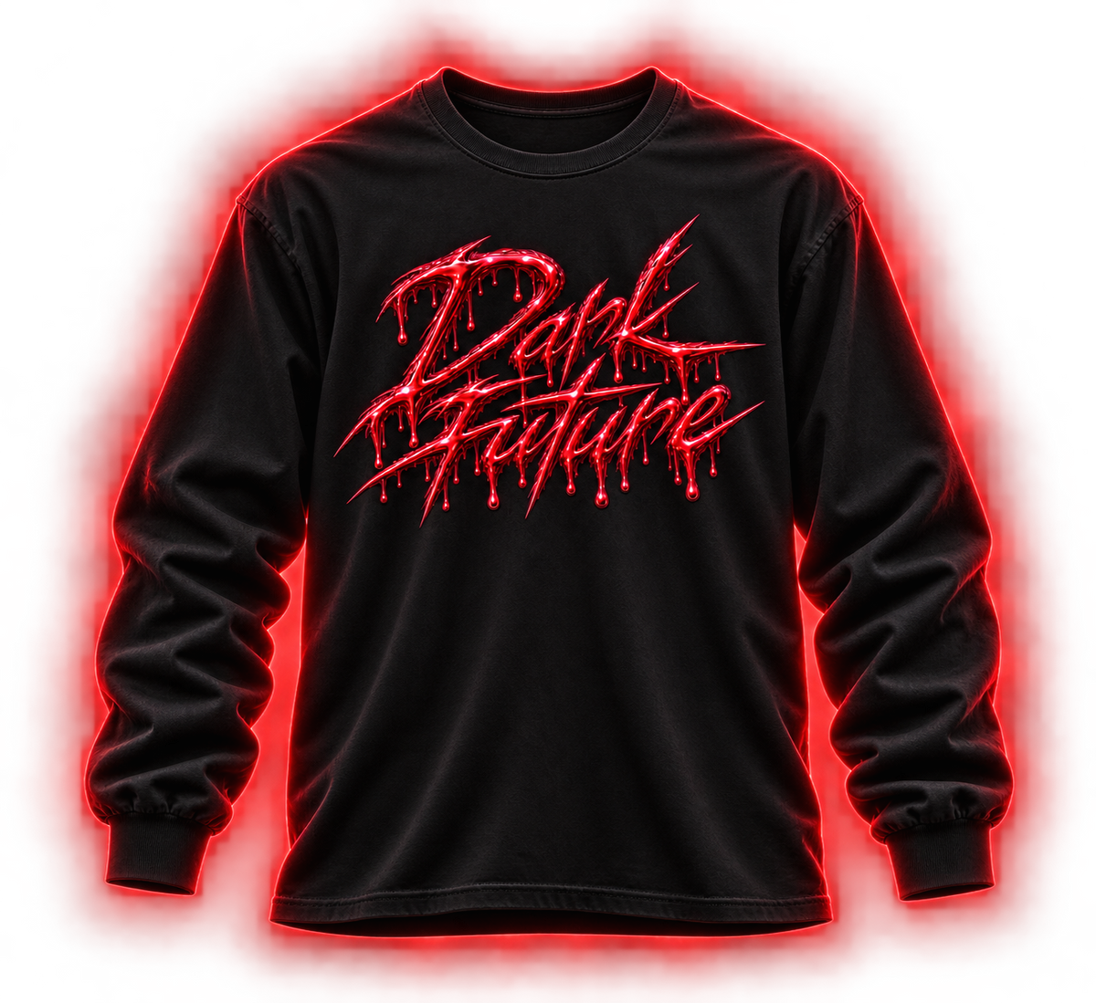 Black Grand Apex Dark Future graphic shirt
